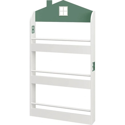 Детска етажерка за книги и играчки Ginger Home - Къщичка (JWTR-3478)