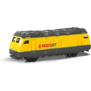 Rappa Метална локомотива RegioJet, 9 см (205963)