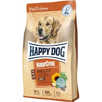 Happy Dog NaturCroq Rind & Rice 4 kg