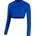 Speedo Къса блуза Speedo Women's Crop Top - Blue