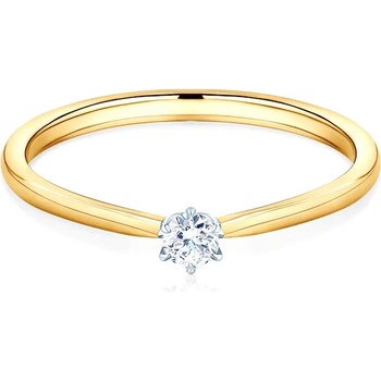 Image 1 of SAVICKI Годежен пръстен Savicki: двуцветно злато, диамант