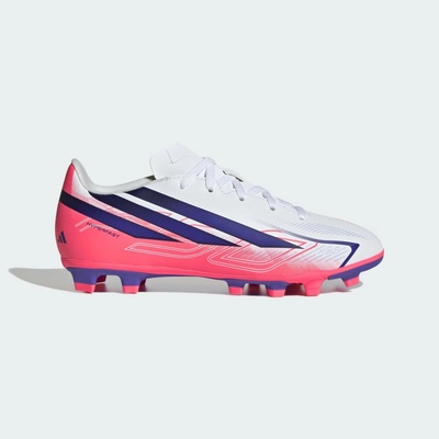adidas F50 HYPERFAST CLUB FG/MG Bílá Růžová Tmavě modrá
