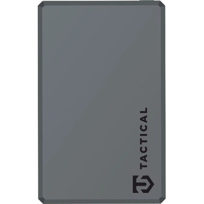 TACTICAL MagForce Relief Magnetic Wireless Power Bank 5000 mAh 15W - преносима външна батерия с USB-C порт и безжично зареждане с MagSafe (тъмносив)