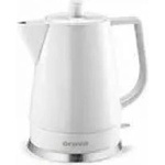 Orava VK-3813 W electric kettle, 1500 W, 1.5 l, ceramic, automatic shut-off, white Електрически кани