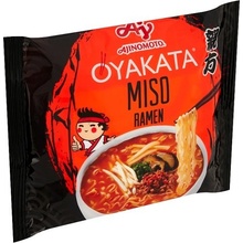 Oyakata Instantní japonská nudlová polévka s příchutí Miso 89 g