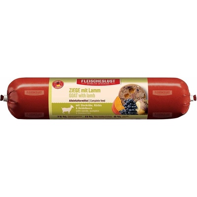 Fleischeslust Classic kozí s jehněčím, brukví, dýní a borůvkami 6 x 800 g