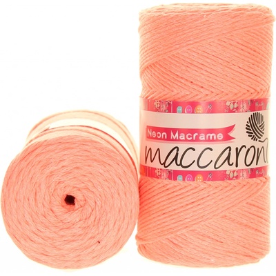Neon Macrame 007 neon lososová