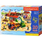 Castorland Пъзел Castorland от 20 XXL части - Къща в строеж (C-02412) - ozone