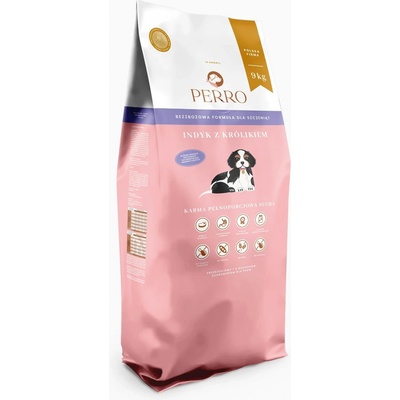 Perro Junior Turkey with rabbit 9 kg