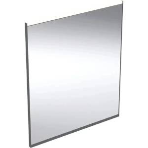Geberit Option Plus Square 60 см огледало с осветление и защита от замъгляване, черно - анодизиран алуминий (502.781.14.1)