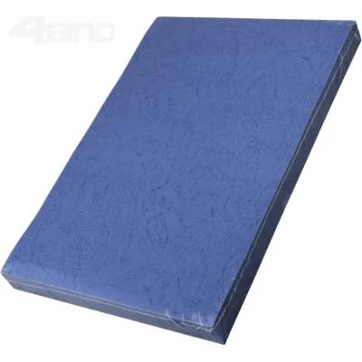 4BIND Desky pro vazbu Delta (imit. kůže) 230g, A4 modrá, 100ks