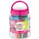 Grafix Bucket With Craft - Pink