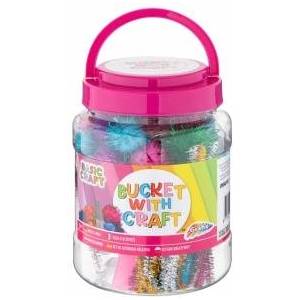 Grafix Bucket With Craft - Pink