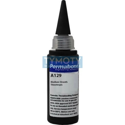Permabond A 129 strednepevnostné nestekavé anaeróbne lepidlo 50 ml