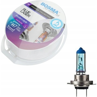 BOSMA Modrá LASER H7 PX26d 12V 55W 3707