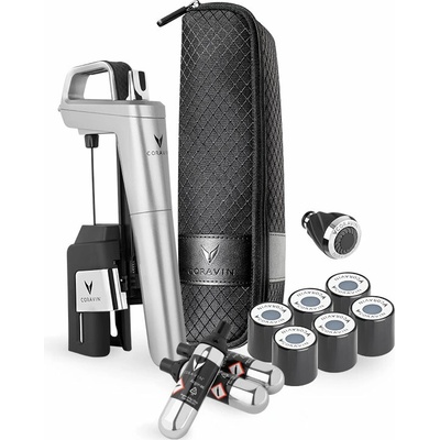 Systém pro servírování vína Coravin Timeless Six+, silver