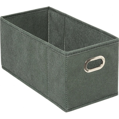 5Five Textilní úložný box 15 × 31 cm zelený