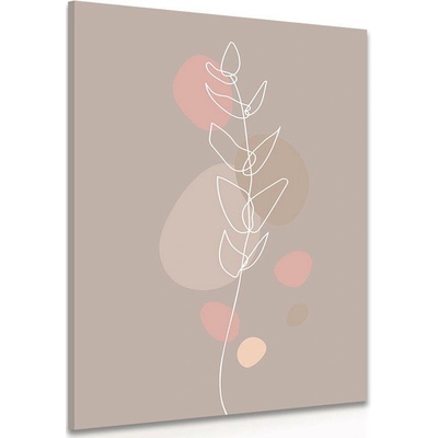 Obraz minimalistický list No2 - 40x60
