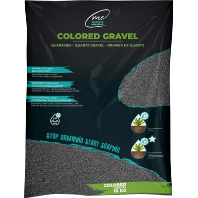 Me Colored Gravel Granite Grey 1-2 mm 10 kg