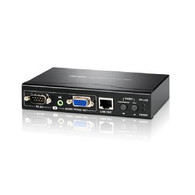 Репийтър ATEN VB552, 2x HDB-15(VGA)(ж), 2x DB-9(м), 2x 3.5мм жак(ж), 2x RJ-45(ж), 1 устройство (VB552)