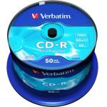 Verbatim CD-R диск, 700MB, 52x, 50 бр. , цилиндричен, VERBATIM "DataLife" 43351 (43351)