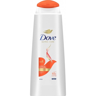 Dove Long & Radiant regeneračný šampón na vlasy 400 ml