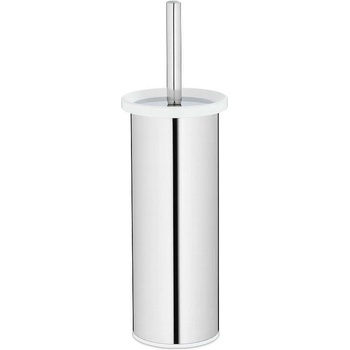 Kela Висока четка за тоалетна от неръждаема стомана KELA Alor, с бял кант (2224)