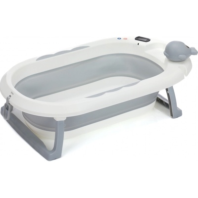 Fillikid dětská skládací vanička Orca grey white – Sleviste.cz