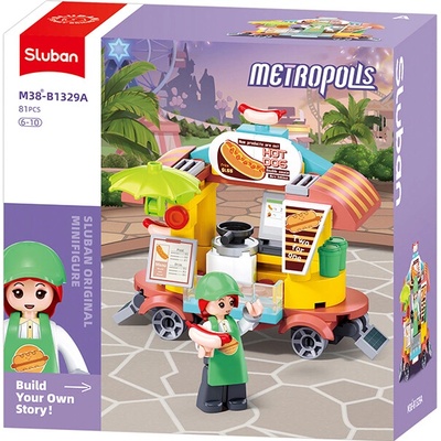 Sluban B1329A Hot dog automobil