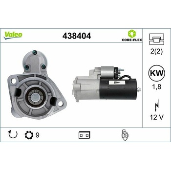 Štartér VALEO 438404