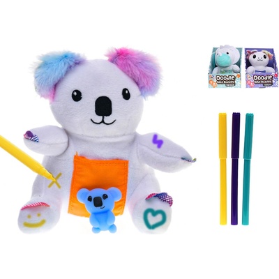 Mikrotrading Zvířátko sedící s doplňky 15 cm
