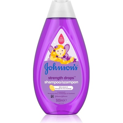 Johnson's Strenght Drops подсилващ шампоан за деца 500ml