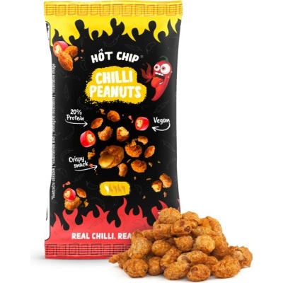 HOT CHIP ARAŠÍDY V CHILLI TĚSTÍČKU 70 g