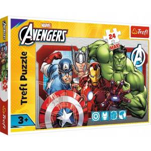 Trefl Puzzle 24 Maxi Marvel, Винаги справедлив (14378)