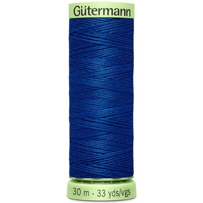 Nit PES Gütermann JEANS - extra silná 30 (30m) barva 214 - modrá