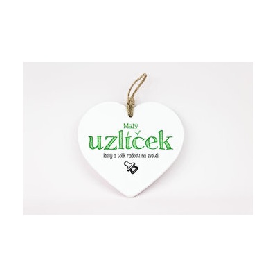 Keramické srdce Miminko
