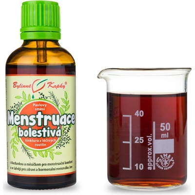 Bylinné kapky Menštruácia bolestivá 50 ml