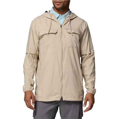 Columbia Мъжко ежедневно яке Columbia Skien Valley Hooded L/S Shirt Casual jacket - Ancient Fossil / Shark (003-3249-0312)