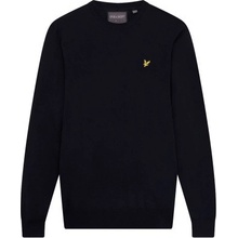 Lyle and Scott Crew Neck pánsky golfový sveter navy modrá