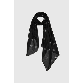 Moodo Черен дамски шал на точки Moodo Moodo | Cheren | ЖЕНИ | UNI