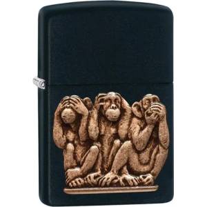 Zippo Запалка Zippo 29409 - Three Monkeys (29409)