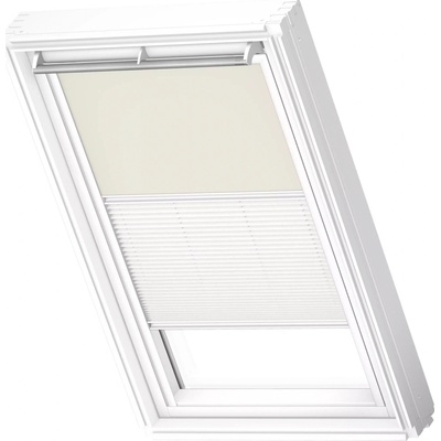 Velux DFD SWL 1085 béžová - bílá MK08, bílé lišty, Standard