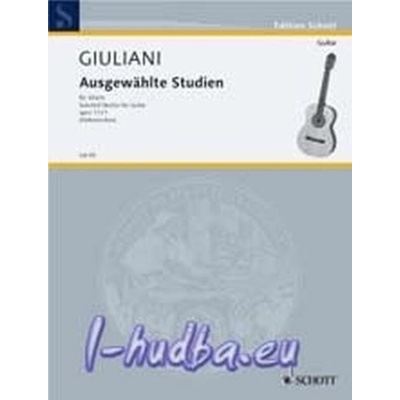 Schott Music Vybrané etudy op. 111/1