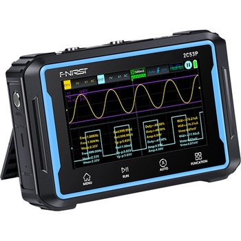 Fnirsi 2C53P Осцилоскоп, генератор на сигнали и мултиметър 3в1, 2 канала, 50 Mhz (2C53P)