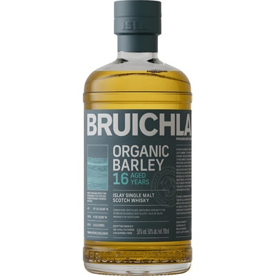 Bruichladdich Organic Barley 16y 50% 0,7 l (čistá fľaša)