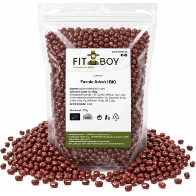 Fitboy Fazuľa Adzuki BIO 500 g