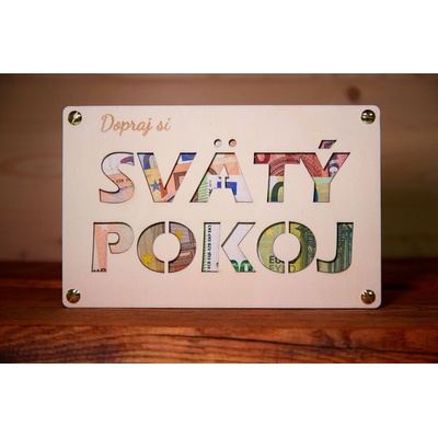 Drevená obálka: Svätý pokoj
