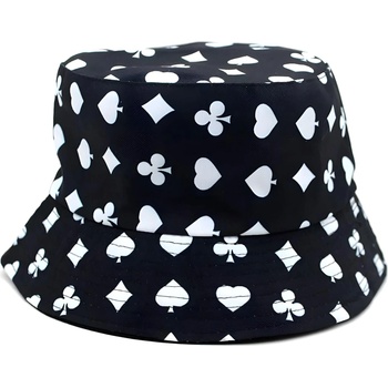 HARAHU Шапка ca-22493 - Черна / Бяла kp22493 (ca-22493)