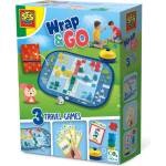 SES Creative Пътуване с игри Wrap&Go - Лудо - Квартет - Бързи блокчета (2236)