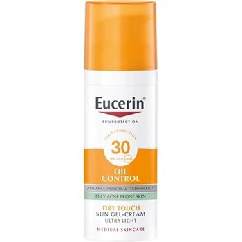 Eucerin Sun Oil Control Sun Gel Dry Touch слънцезащитен гел-крем за лице spf 30 за жени 50 мл